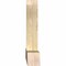 Ekena Millwork Portland Rough Sawn Timber Gable Bracket, Douglas Fir, 72"W x 33"H x 6"D x 6"F, 11/12 Pitch GBW072X33X0606POR00RDF - alternate 4